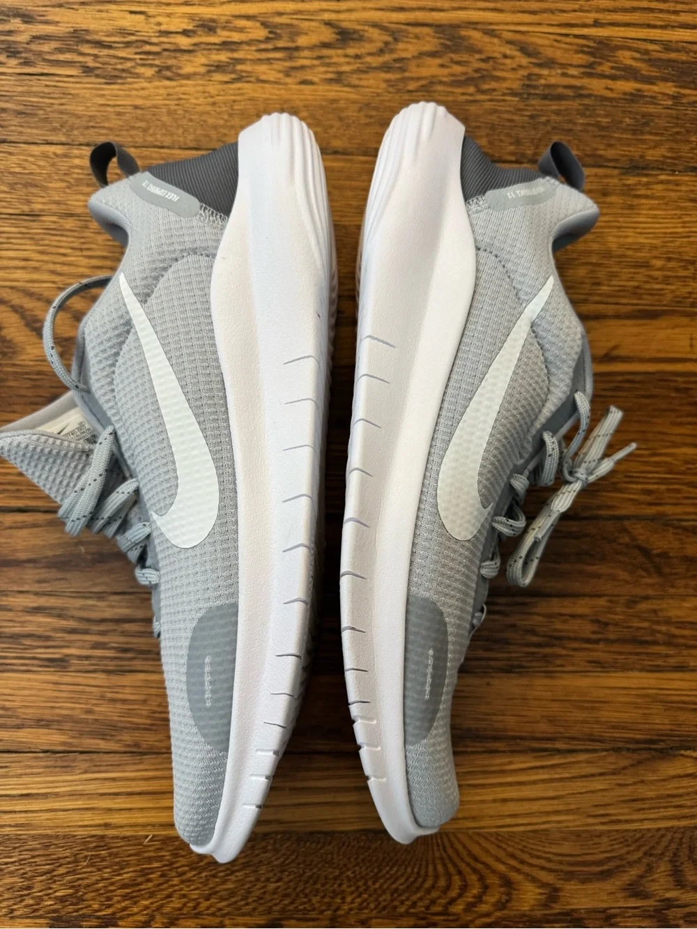 RARE Men's NIKE Flex Experience RN 12 DV0740 007 White/Wolf Gray Color